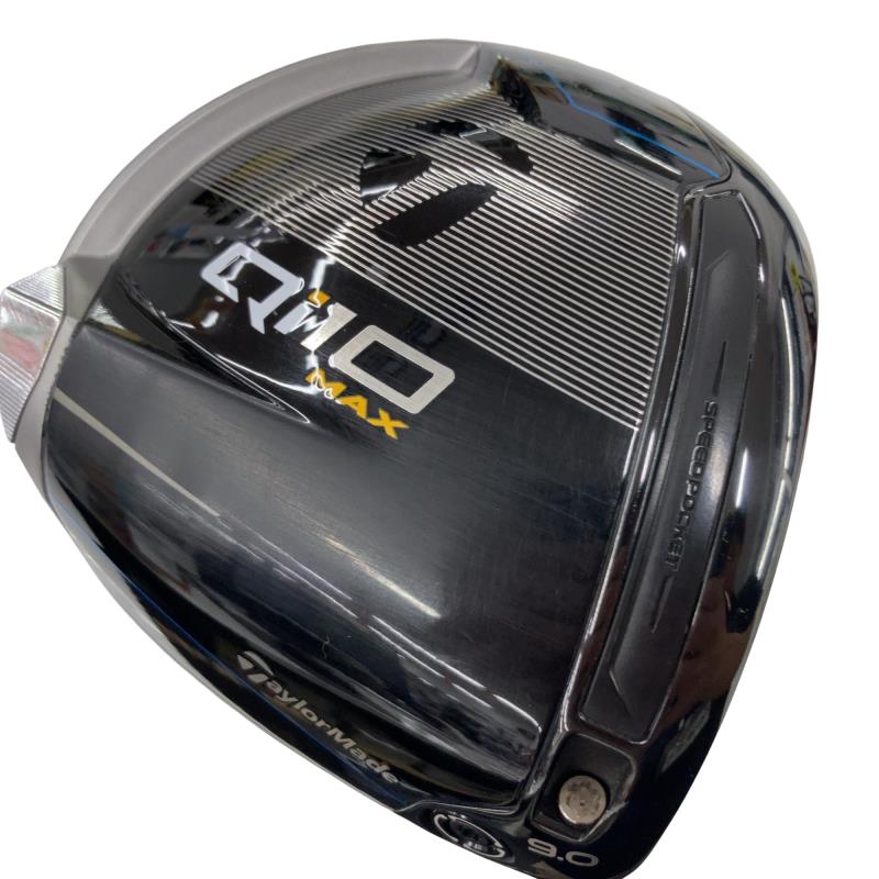 【中古】 テーラーメイド Qi10 MAX 9° ドライバー DR 純正特注シャフト (フレックスX) メンズ 男性用 右利き 右用 Cランク ゴルフクラブ