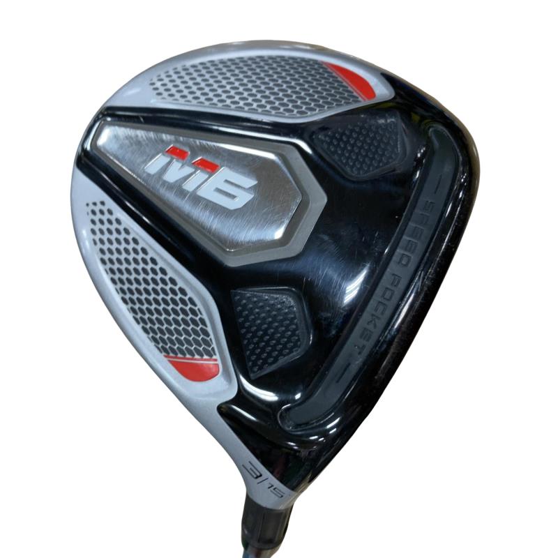【中古】 テーラーメイド M6 3W フェアウェイウッド FW Speeder 661 EVOLUTION V (フレックスS) メンズ 男性用 右利き 右用 Cランク ゴルフクラブ