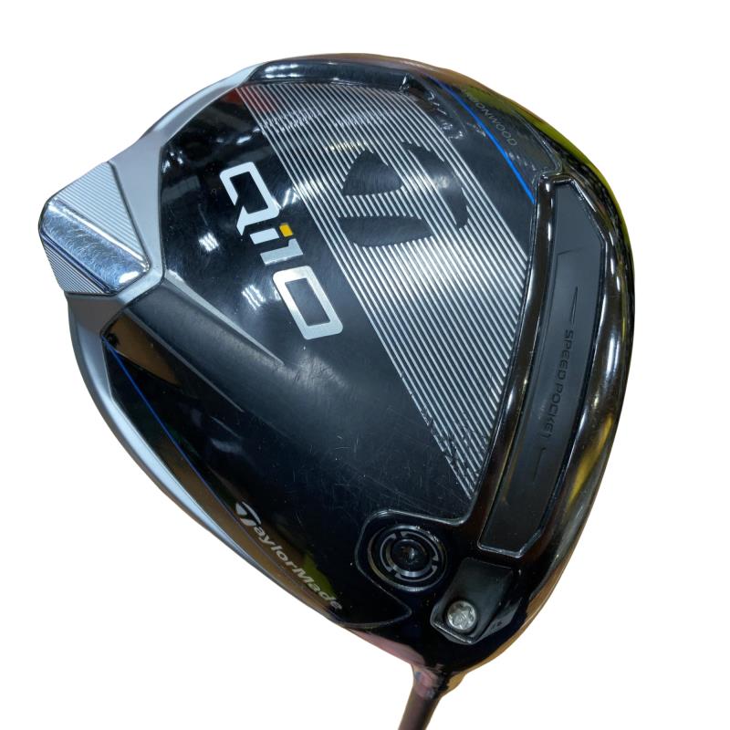 【中古】 テーラーメイド Qi10 10.5° ドライバー DR Diamana WB 63 (フレックスS) メンズ 男性用 右利き 右用 Cランク ゴルフクラブ
