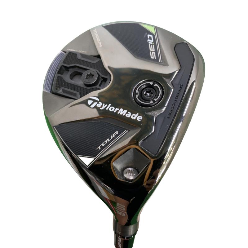 【中古】 テーラーメイド Qi35 TOUR 5W フェアウェイウッド FW Diamana SILVER TM55(Qi35 FW) (フレックスS) メンズ 男性用 右利き 右用 Bランク ゴルフクラブ