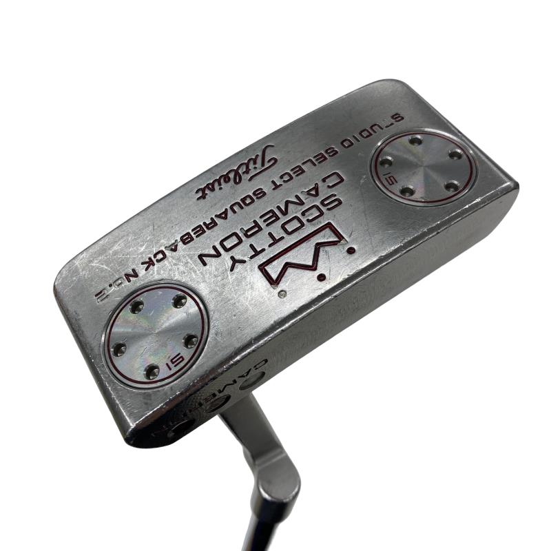 【中古】 タイトリスト SCOTTY CAMERON STUDIO SELECT SQUAREBACK 2 35in パター PT スチール写真 (フレックス余分の物) メンズ 成人男性用 右利き 右用 C序列付ける ゴルフ野球クラブ