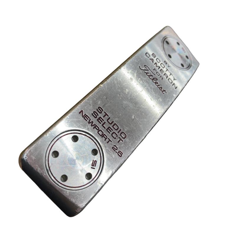【中古】 タイトリスト SCOTTY CAMERON STUDIO SELECT NEWPORT 2.6 34in(15g) パター PT スチール写真 (フレックス余分の物) メンズ 成人男性用 右利き 右用 C位置づける ゴルフ野球クラブ