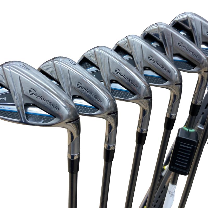【中古】 テーラーメイド SIM MAX 7S アイアンセット IR リシャフト (フレックスその他) メンズ 男性用 右利き 右用 Cランク ゴルフクラブ