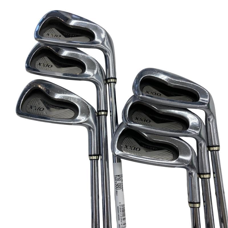 【中古】 ダンロップ XXIO FORGED(2015) 6S アイアンセット IR 純正特注シャフト (フレックスS) メンズ 男性用 右利き 右用 Dランク ゴルフクラブ