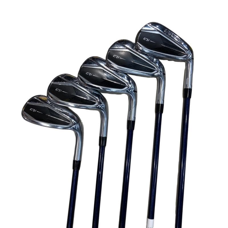 【中古】 仕立て屋お手伝いさん Qi  5S アイアン仕掛ける IR Diamana BLUE TM60(Qi IR) (フレックスS) メンズ 成人男性用 右利き 右用 C価値づける ゴルフ野球クラブ