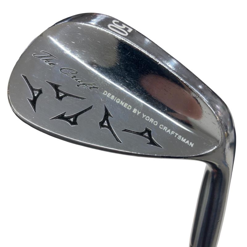 【中古】 ミズノ ミズノ THE CRAFT 50° ウェッジ WG 純正特注シャフト (フレックスR) メンズ 男性用 右利き 右用 Cランク ゴルフクラブ