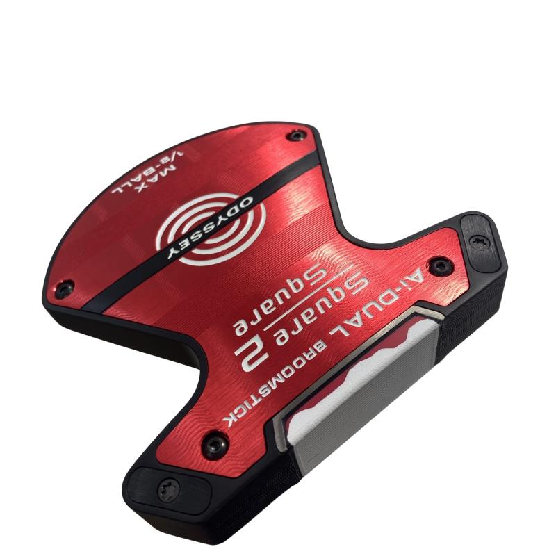 【中古】 オデッセイ Ai-DUAL SQUARE 2 SQUARE MAX 1/2-BALL BROOMSTICK 45インチ パター PT STROKE LAB 180 スチール (フレックスその他) メンズ 男性用 右利き 右用 Aランク ゴルフクラブ|ゴルフパートナー 中古クラブ店