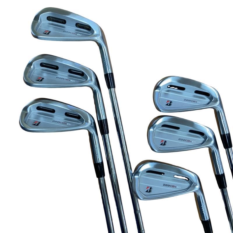 【中古】 ブリヂストン BRIDGESTONE 222CB+ 6S アイアンセット IR NS PRO 950GH neo (フレックスS) メンズ 男性用 右利き 右用 Bランク ゴルフクラブ
