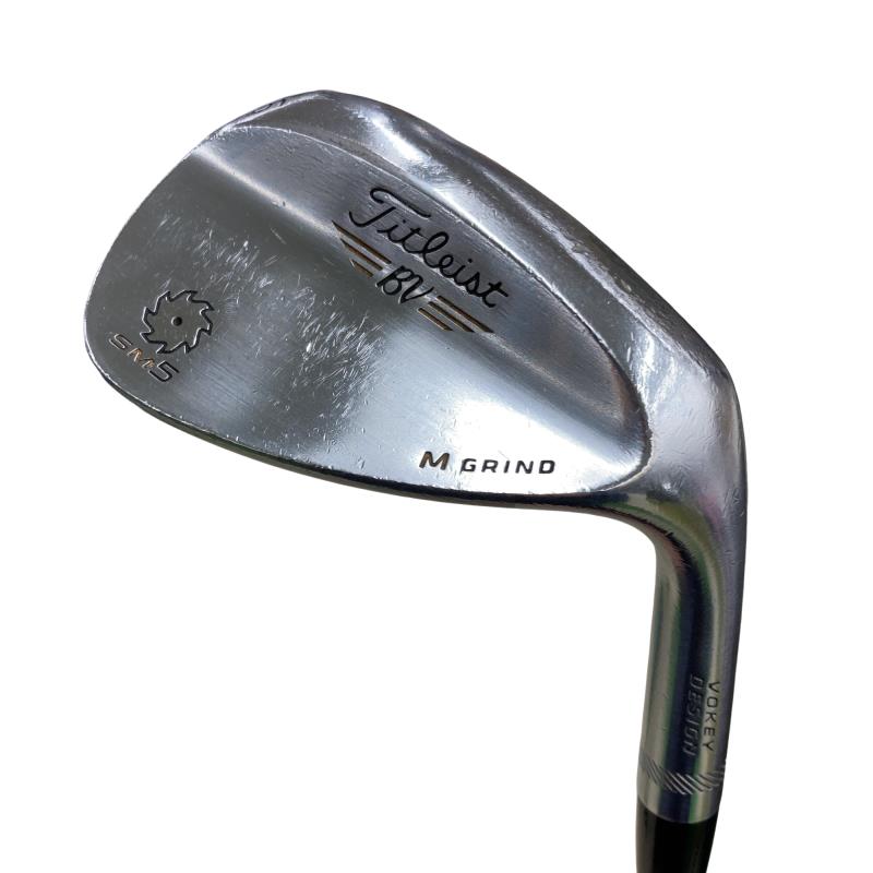 【中古】 タイトリスト VOKEY SPIN MILLED SM5 ツアークロム 56°/10°S ウェッジ WG NS PRO 950GH (フレックスS) メンズ 男性用 右利き 右用 Dランク ゴルフクラブ