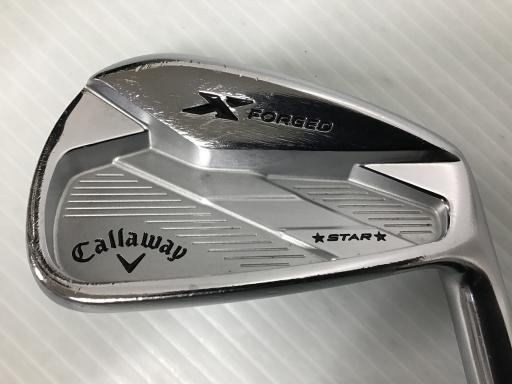 【中古】 キャロウェイ X FORGED STAR 6S アイアン仕掛ける IR 完全無欠特注立て坑 (フレックスS) メンズ 成人男性用 右利き 右用 C序列付ける ゴルフ野球クラブ