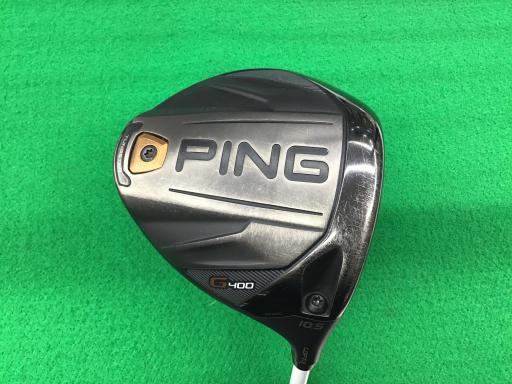 【中古】 ピン G400 10.5° ドライバー DR 純正特注シャフト (フレックスR) メンズ 男性用 右利き 右用 Cランク ゴルフクラブ