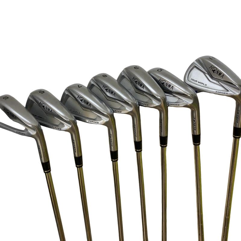 【中古】 本間ゴルフ TOUR WORLD TW727P FORGED  8S アイアン書き割り IR NS PRO 950GH (フレックスS) メンズ 成人男性用 右利き 右用 D序列付ける ゴルフ野球クラブ