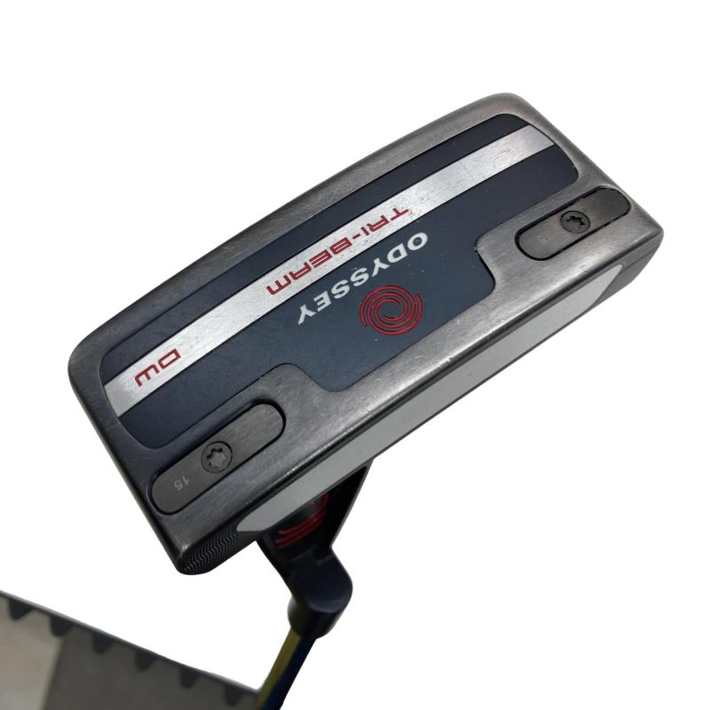 【中古】 オデッセイ TRI-BEAM DOUBLE WIDE 32インチ レディース パター PT STROKE LAB(2023) (フレックスその他) レディース 女性用 右利き 右用 Cランク ゴルフクラブ
