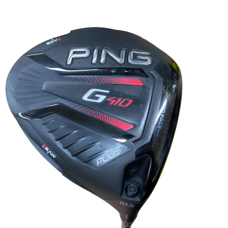 【中古】 ピン G410 PLUS 10.5° １番ウッド DR リシャフト (フレックス余分の物) メンズ 成人男性用 右利き 右用 D価値づける ゴルフ野球クラブ