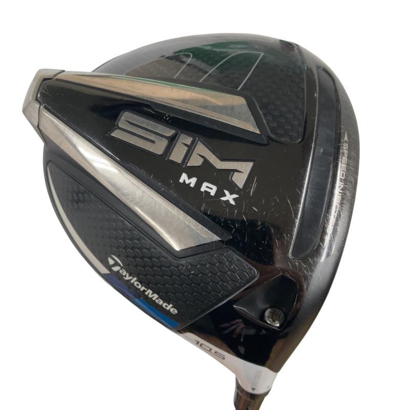 【中古】 テーラーメイド SIM MAX 10.5° ドライバー DR TENSEI BLUE TM50(DR) (フレックスS) メンズ 男性用 右利き 右用 Cランク ゴルフクラブ