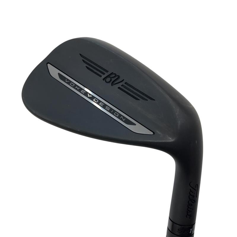 【中古】 タイトリスト VOKEY SPIN MILLED SM11 ジェット機黒いこと 50°/08°F ウェッジ WG BV 105 (フレックス余分の物) メンズ 成人男性用 右利き 右用 C位置づける ゴルフ野球クラブ