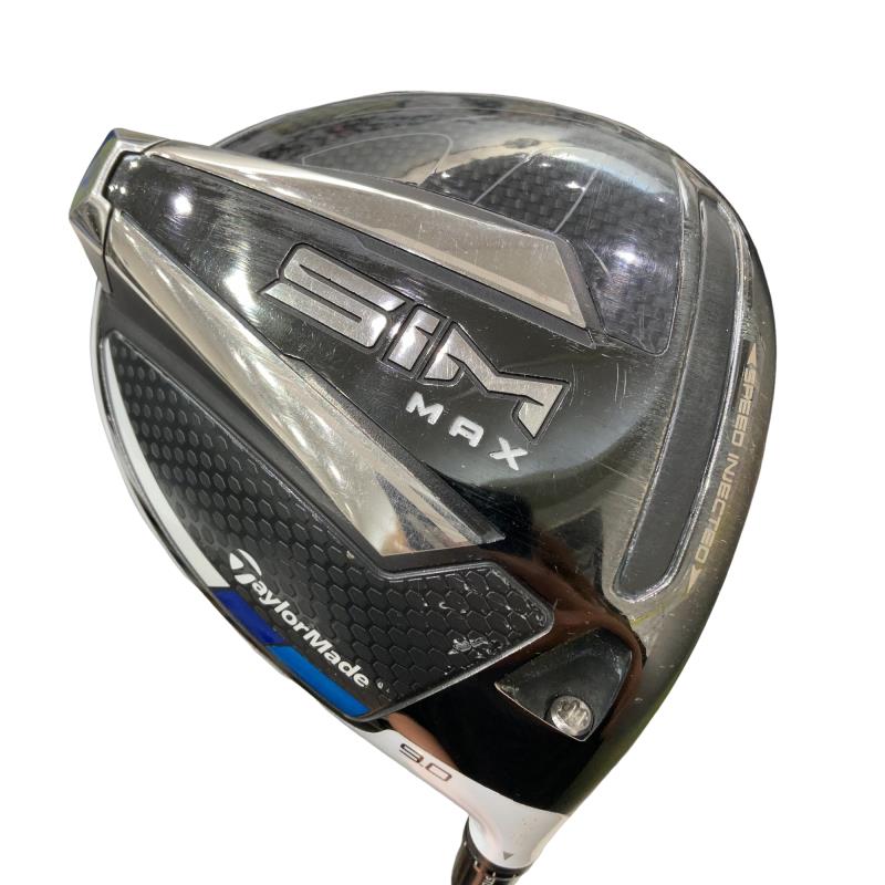 【中古】 テーラーメイド SIM MAX 9&deg; ドライバー DR 純正特注シャフト (フレックスR) メンズ 男性用 右利き 右用 Cランク ゴルフクラブ｜ゴルフパートナー 中古クラブ店