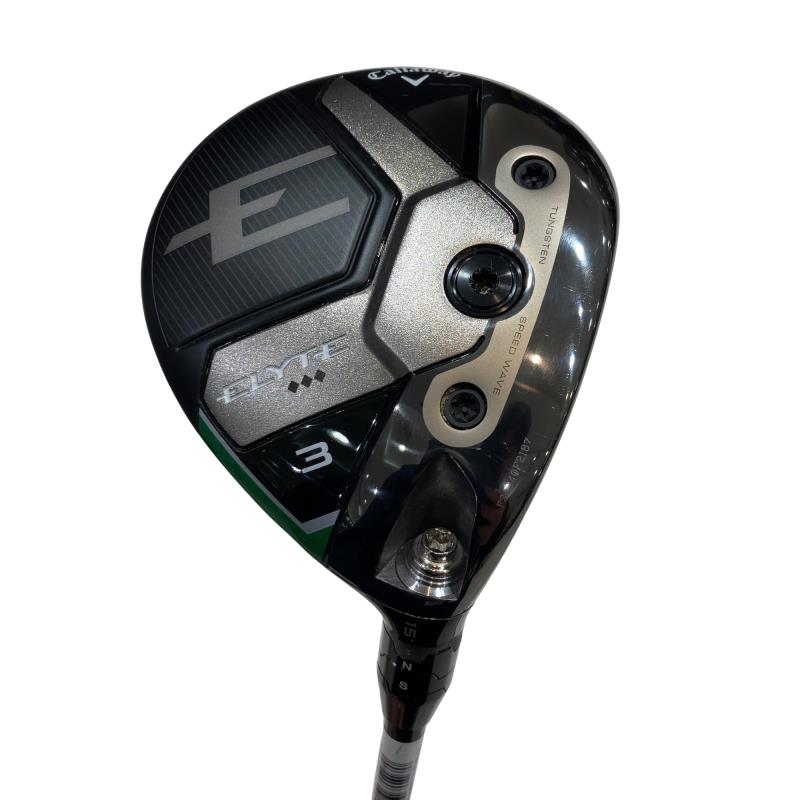 【中古】 キャロウェイ ELYTE ◆◆◆ 3W フェアウェイウッド FW TENSEI GREEN 60 for CW(ELYTE FW) (フレックスS) メンズ 男性用 右利き 右用 Cランク ゴルフクラブ