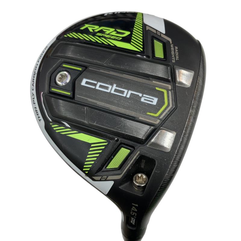 【中古】 コブラ KING RADSPEED 3W(イエロー) フェアウェイウッド FW Tour AD for RADSPEED(FW) (フレックスS) メンズ 男性用 右利き 右用 Cランク ゴルフクラブ｜ゴルフパートナー 中古クラブ店