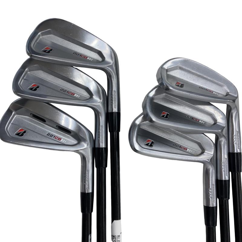 【中古】 ブリヂストン BRIDGESTONE 221CB 6S アイアン書き割り IR 完全無欠特注立て坑 (フレックスR) メンズ 成人男性用 右利き 右用 C序列付ける ゴルフ野球クラブ