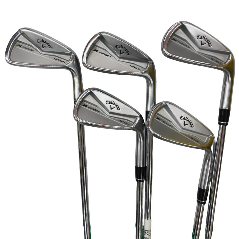 【中古】 キャロウェイ X FORGED STAR(2024) 6S アイアンセット IR NS PRO 950GH neo (フレックスS) メンズ 男性用 右利き 右用 Cランク ゴルフクラブ｜ゴルフパートナー 中古クラブ店