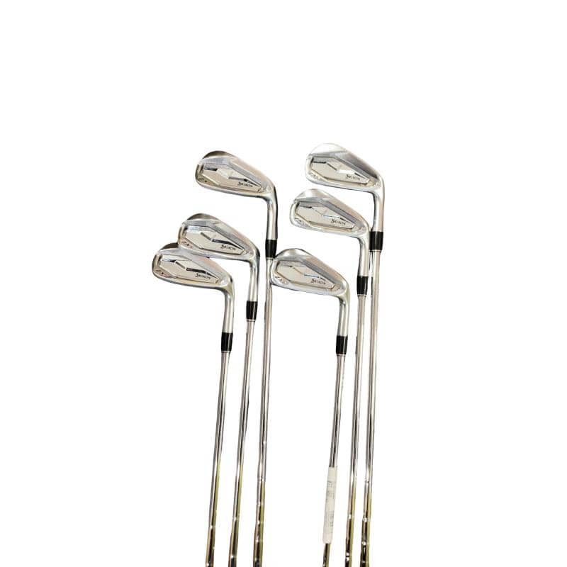 【中古】 ダンロップ SRIXON ZX5 6S アイアンセット IR NS PRO 950GH D.S.T (フレックスS) メンズ 男性用 右利き 右用 Cランク ゴルフクラブ