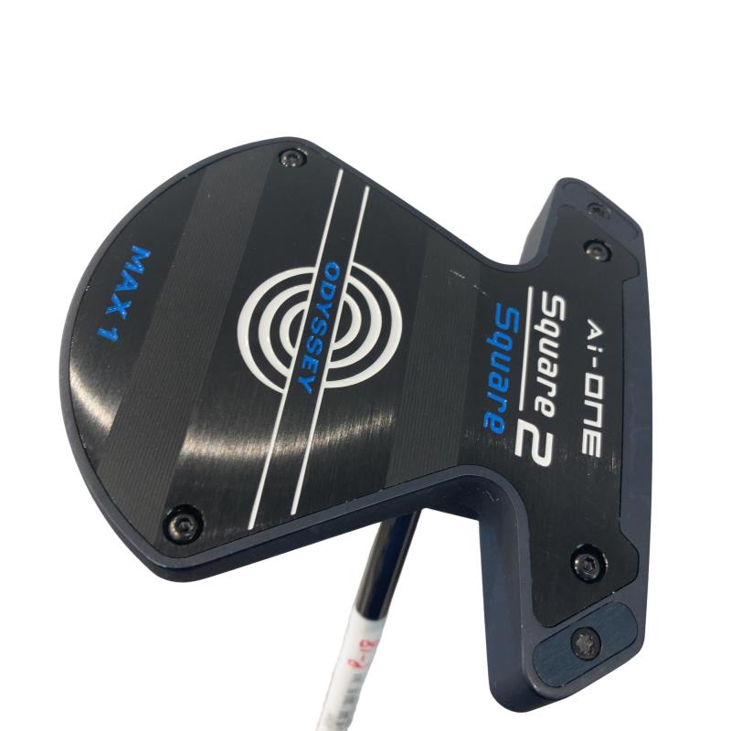 【中古】 オデッセイ Ai-ONE SQUARE 2 SQUARE MAX 1 34in パター PT STROKE LAB 90 スチール写真 (フレックス余分の物) メンズ 成人男性用 右利き 右用 C価値づける ゴルフ野球クラブ