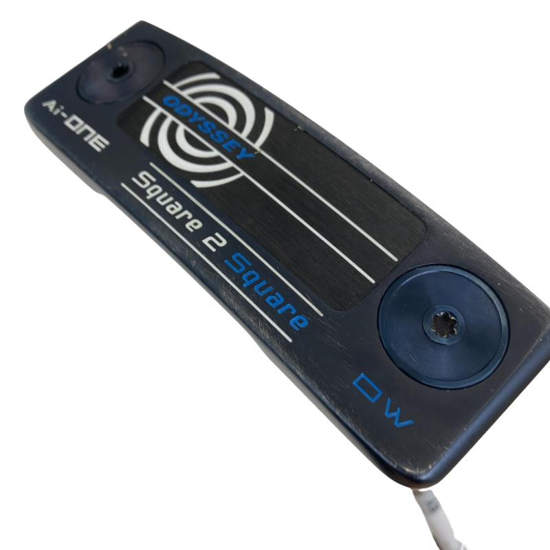 【中古】 オデッセイ Ai-ONE SQUARE 2 SQUARE DW 34in パター PT STROKE LAB 90 スチール写真 (フレックス余分の物) メンズ 成人男性用 右利き 右用 C序列付ける ゴルフ野球クラブ