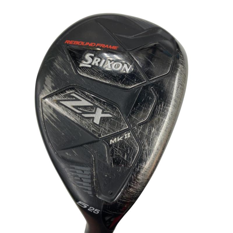 【中古】 ダンロップ SRIXON ZX Mk II HYBRID H5 ユーティリティ UT Diamana ZX-II 60 for Hybrid (フレックスS) メンズ 男性用 右利き 右用 Cランク ゴルフクラブ