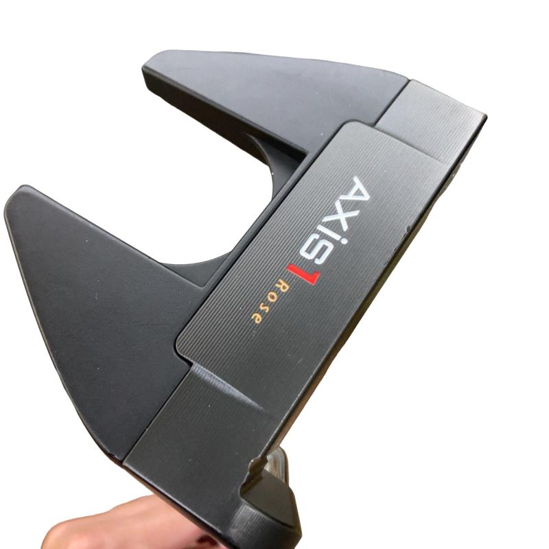 【中古】 AXiS 1 AXiS 1 Rose Black 34in パター PT スチール写真 (フレックス余分の物) メンズ 成人男性用 右利き 右用 C価値づける ゴルフ野球クラブ