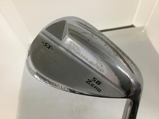【中古】 RomaRo RomaRo Ray SX-ZERO 58° ウェッジ WG Dynamic Gold (フレックスS) メンズ 男性用 右利き 右用 Dランク ゴルフクラブ