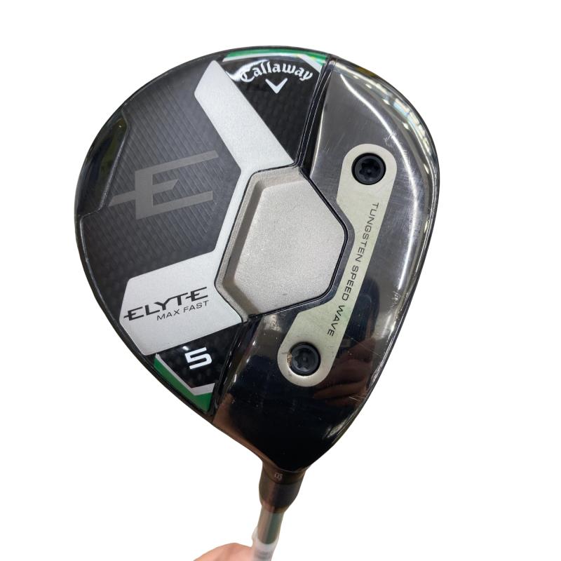 【中古】 キャロウェイ ELYTE MAX FAST 5W レディース フェアウェイウッド FW LIN-Q GREEN 40 for CW(ELYTE FW) (フレックスA) レディース 亭主もち用 右利き 右用 C位置づける ゴルフ野球クラブ