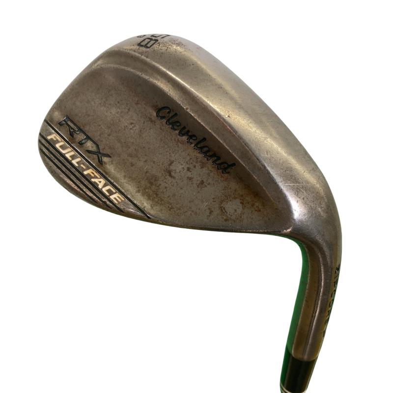 【中古】 クリーブランド Cleveland RTX ZIPCORE FULL-FACE 58&deg;/09&deg; ウェッジ WG 純正特注シャフト (フレックスS) メンズ 男性用 右利き 右用 Dランク ゴルフクラブ｜ゴルフパートナー 中古クラブ店
