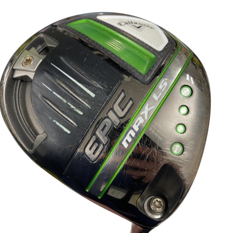 【中古】 キャロウェイ EPIC MAX LS 9° ドライバー DR 純正特注シャフト (フレックスS) メンズ 男性用 右利き 右用 Cランク ゴルフクラブ