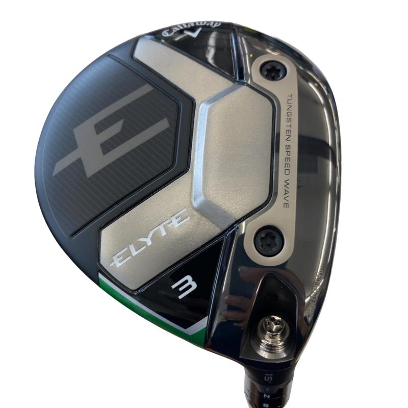 【中古】 キャロウェイ ELYTE  3W フェアウェイウッド FW VENTUS GREEN 50 for CW(ELYTE FW) (フレックスS) メンズ 成人男性用 右利き 右用 B価値づける ゴルフ野球クラブ