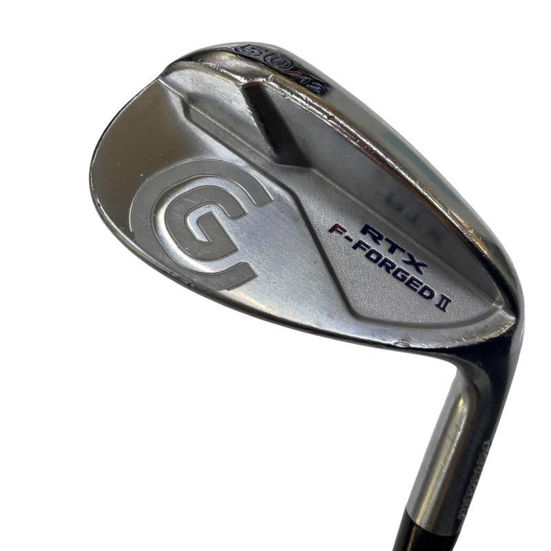 【中古】 クリーブランド Cleveland RTX F-FORGED II 50°/12° ウェッジ WG Miyazaki WG-60II (フレックスその他) メンズ 男性用 右利き 右用 Cランク ゴルフクラブ
