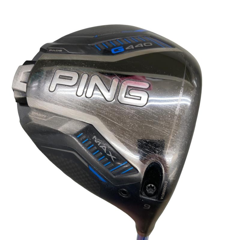 【中古】 ピン G440 MAX  9° １番ウッド DR ALTA J CB BLUE(DR) (フレックスS) メンズ 成人男性用 右利き 右用 C序列付ける ゴルフ野球クラブ