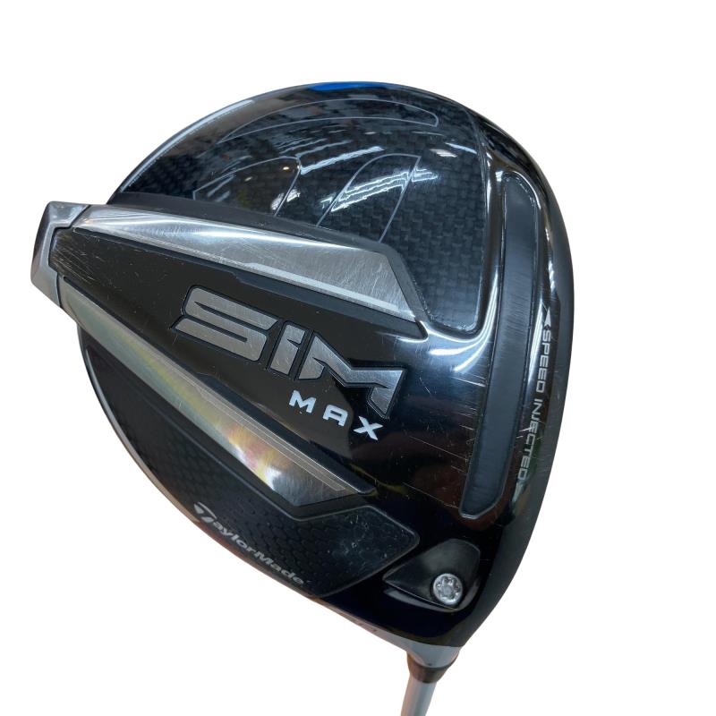 【中古】 テーラーメイド SIM MAX 9° ドライバー DR リシャフト (フレックスその他) メンズ 男性用 右利き 右用 Cランク ゴルフクラブ
