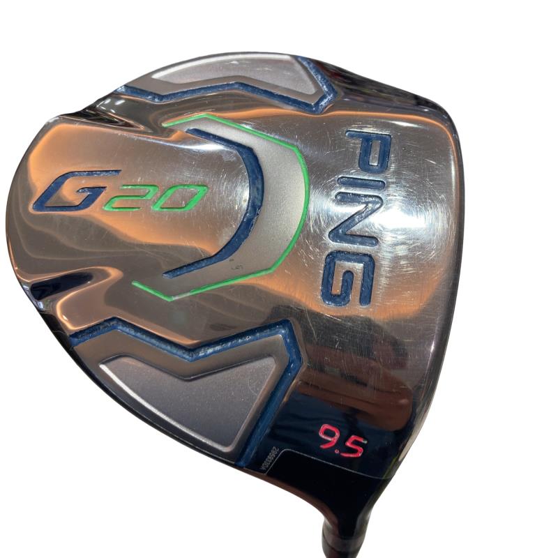 【中古】 ピン G20  9.5° １番ウッド DR リシャフト (フレックス余分の物) メンズ 成人男性用 右利き 右用 C序列付ける ゴルフ野球クラブ