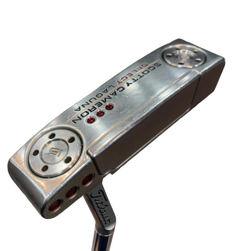 【中古】 タイトリスト SCOTTY CAMERON select LAGUNA(2018) 34in パター PT スチール写真 (フレックス余分の物) メンズ 成人男性用 右利き 右用 C位置づける ゴルフ野球クラブ