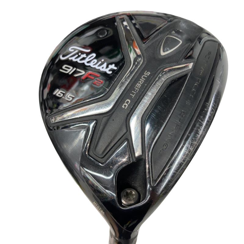 【中古】 タイトリスト 917 F2 16.5&deg; フェアウェイウッド FW 純正特注シャフト (フレックスS) メンズ 男性用 右利き 右用 Cランク ゴルフクラブ｜ゴルフパートナー 中古クラブ店
