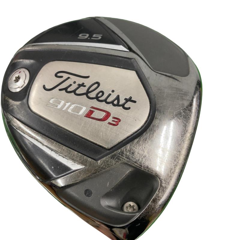 【中古】 タイトリスト 910 D3  9.5° １番ウッド DR 完全無欠特注立て坑 (フレックスS) メンズ 成人男性用 右利き 右用 C序列付ける ゴルフ野球クラブ