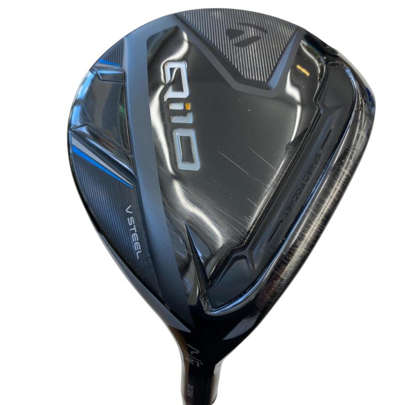 【中古】 テーラーメイド Qi10 7W フェアウェイウッド FW Diamana BLUE TM50(Qi10 FW) (フレックスR) メンズ 男性用 右利き 右用 Cランク ゴルフクラブ