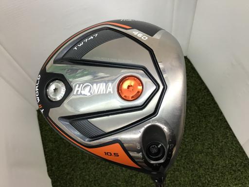 【中古】 本間ゴルフ TOUR WORLD TW747 460 10.5° １番ウッド DR VIZARD FD-6 (フレックスS) メンズ 成人男性用 右利き 右用 C序列付ける ゴルフ野球クラブ