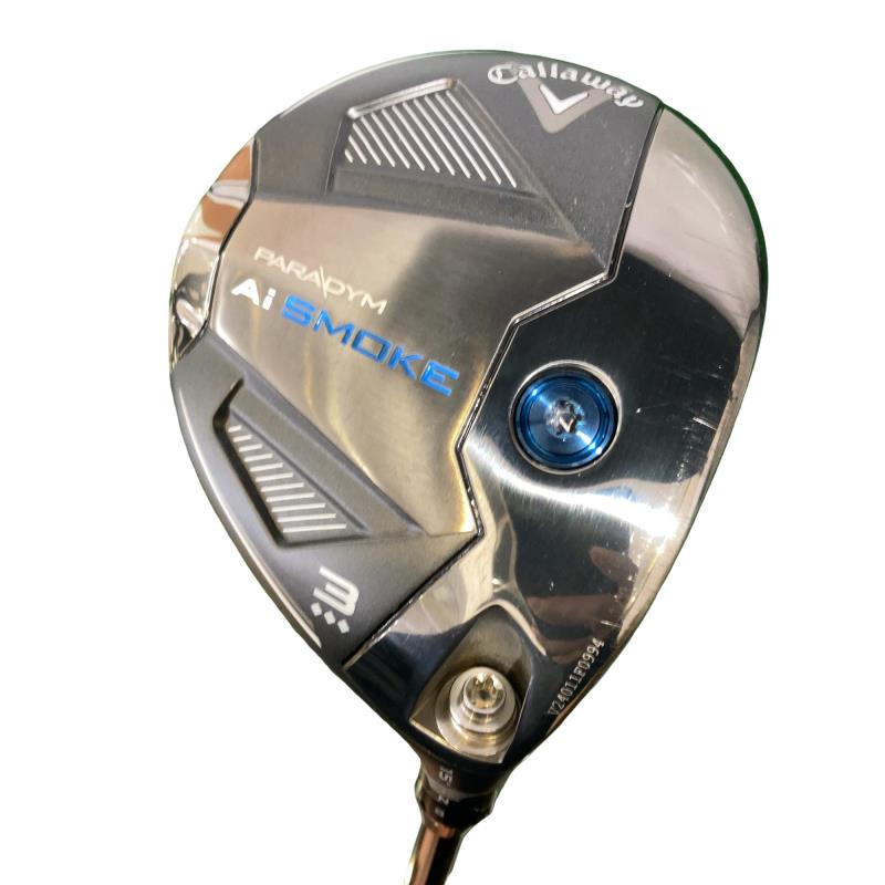 【中古】 キャロウェイ PARADYM Ai SMOKE ◆◆◆ 3W フェアウェイウッド FW TENSEI 60 for CW(Ai SMOKE FW) (フレックスS) メンズ 男性用 右利き 右用 Cランク ゴルフクラブ