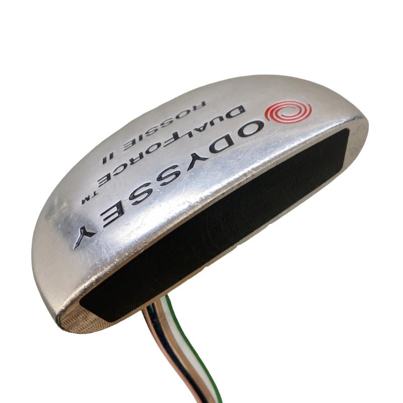 【中古】 オデッセイ DUAL FORCE ROSSIE II パター PT スチール (フレックスその他) メンズ 男性用 右利き 右用 Dランク ゴルフクラブ