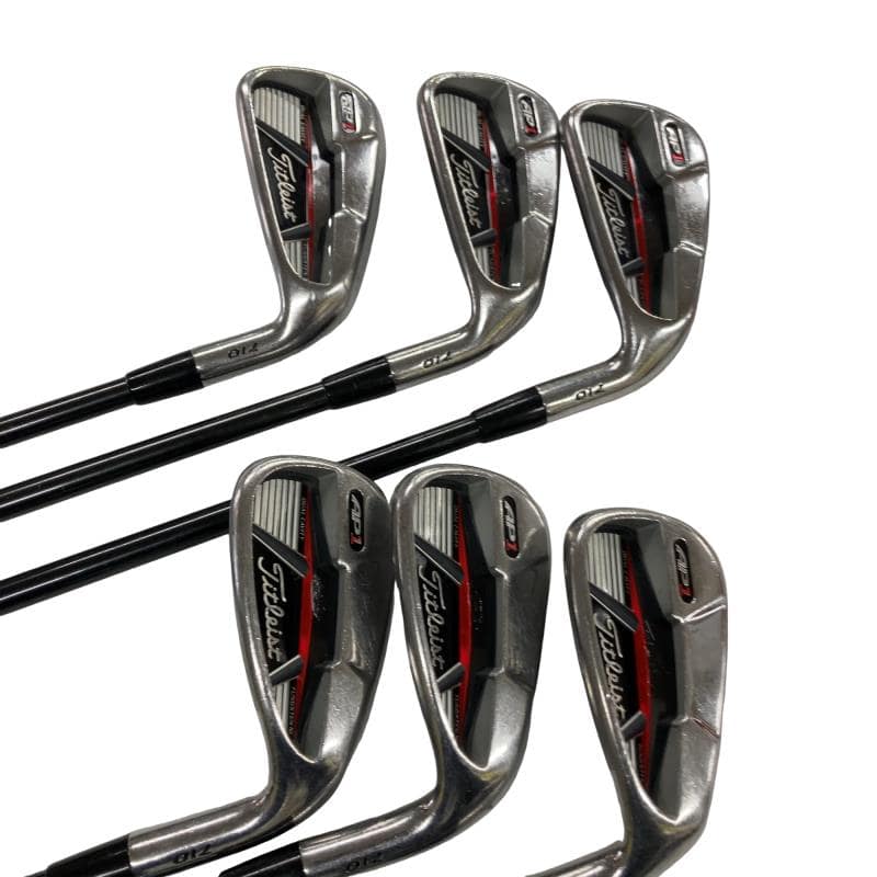 【中古】 タイトリスト Titleist AP1 710 6S アイアンセット IR Titleist Motore (フレックスS) メンズ 男性用 右利き 右用 Cランク ゴルフクラブ