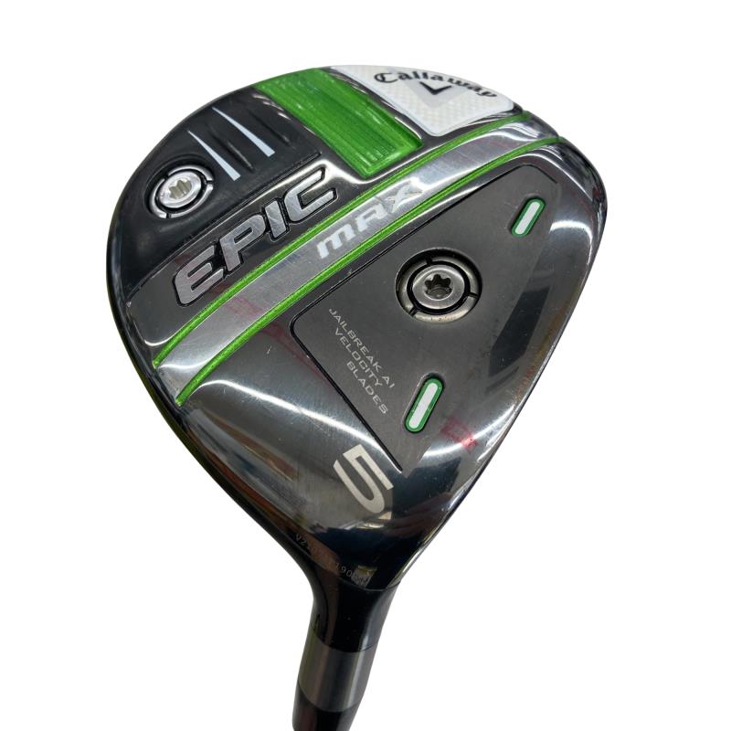 【中古】 キャロウェイ EPIC MAX 5W フェアウェイウッド FW Diamana 40 for CW(2021 EPIC FW) (フレックスSR) メンズ 男性用 右利き 右用 Dランク ゴルフクラブ