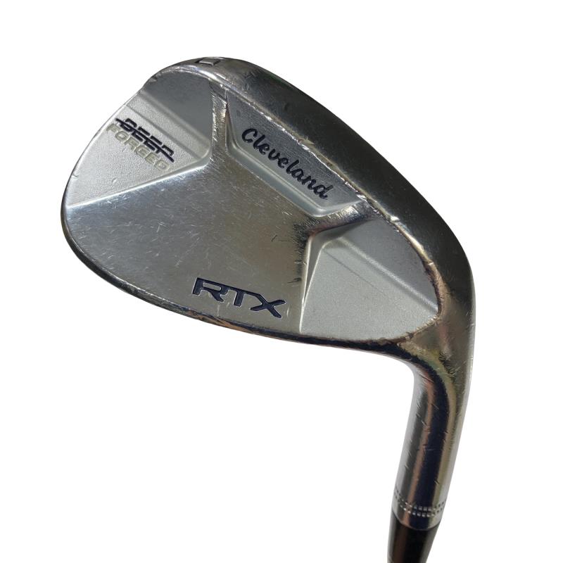 【中古】 クリーブランド Cleveland RTX DEEP FORGED 50°/10° FULL ウェッジ WG リシャフト (フレックスその他) メンズ 男性用 右利き 右用 Cランク ゴルフクラブ