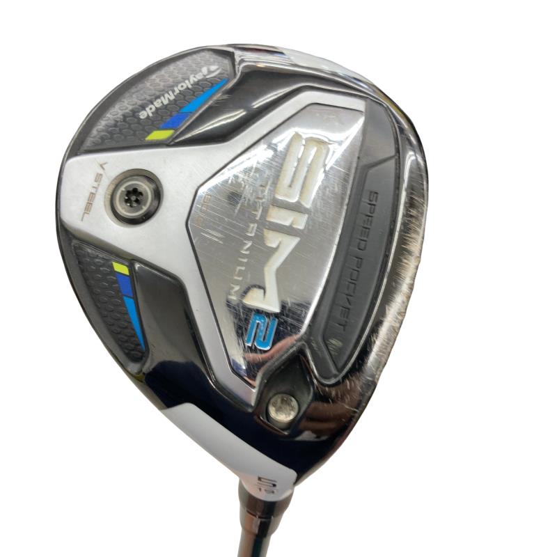 【中古】 テーラーメイド SIM2 5W フェアウェイウッド FW リシャフト (フレックスその他) メンズ 男性用 右利き 右用 Cランク ゴルフクラブ
